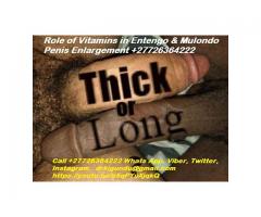 Role of Vitamins in Entengo & Mulondo Penis Enlargement +27726364222